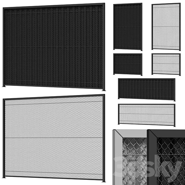Chain-link fence Free Download