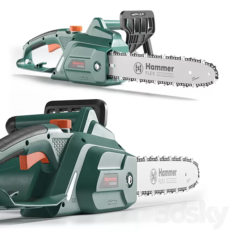 Chainsaw Hammer Flex CPP1800D 3D Model