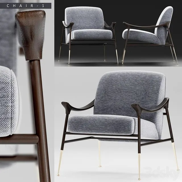 Chair 1_Tosconova 3D Model