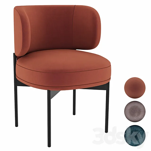 Chair Akiko 3D Model