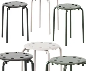 Chair And Armchair - Modern - 3D Model Download - 028