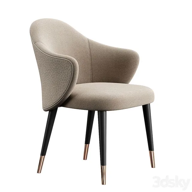 Chair Anne Konyshev 3D Model