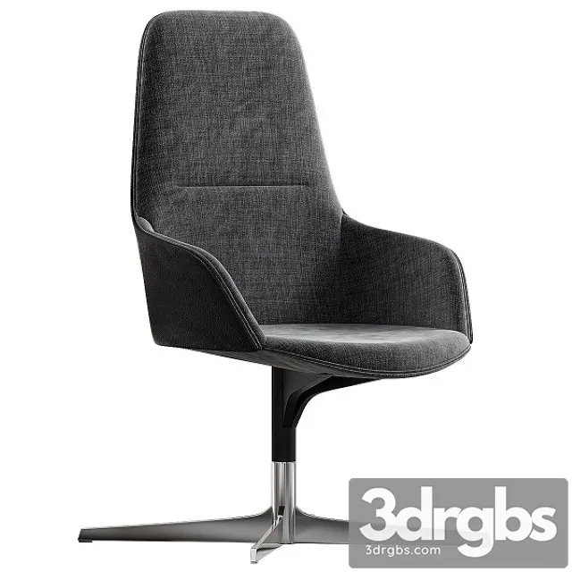 Chair Arper Aston Office 3D Model Free