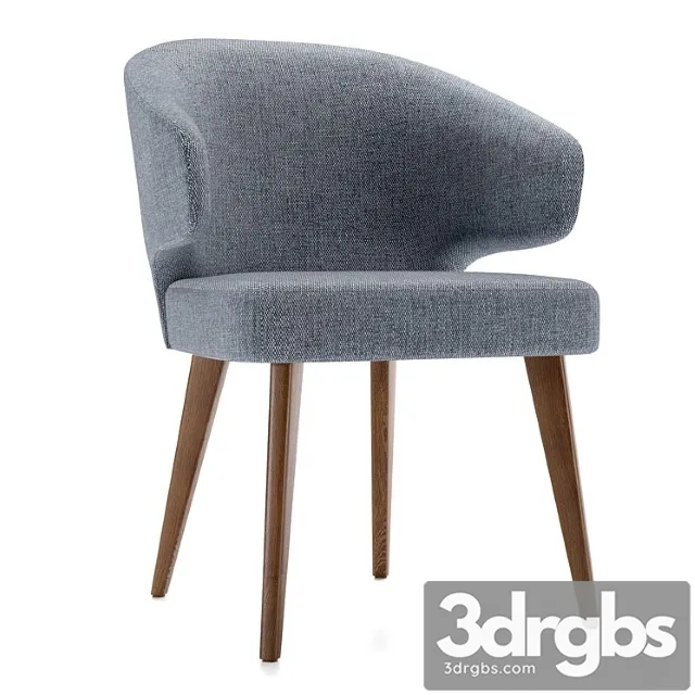 Chair Aston Minotti 3D Model Free