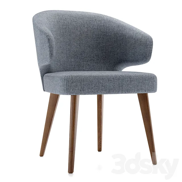 Chair Aston Minotti 3D Model