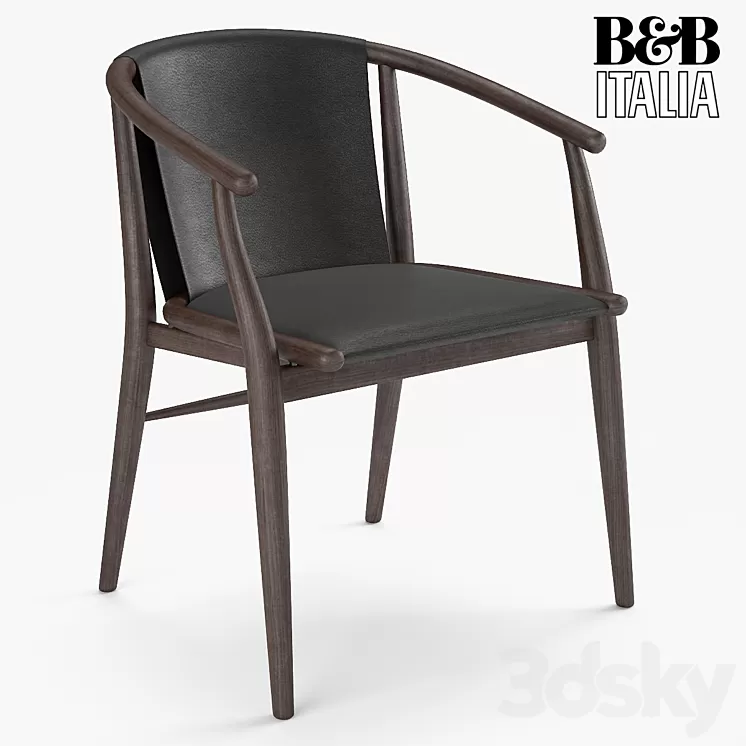 Chair B & B Italia Jens 3D Model