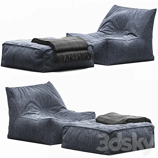 chair bag 14 3D Model