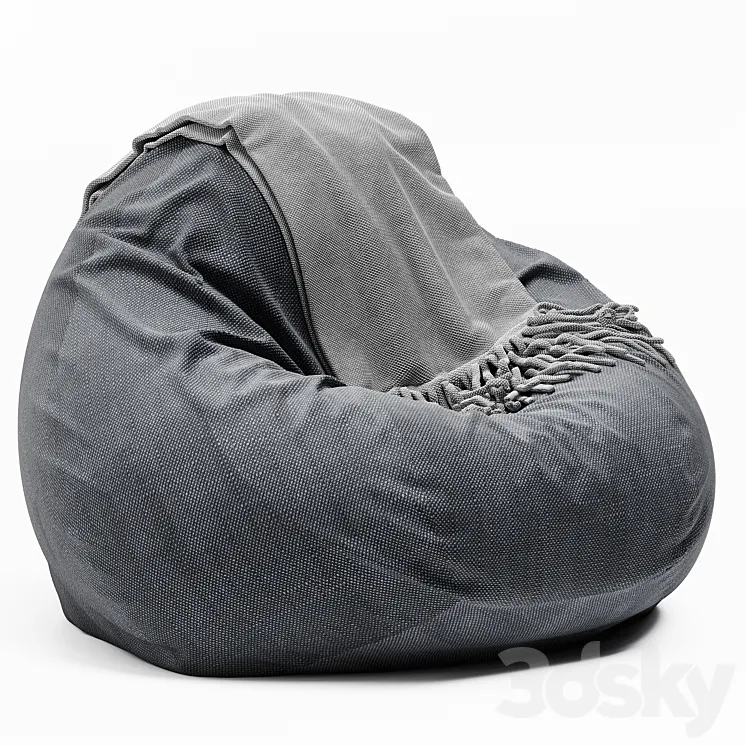 chair bag 5 3D Model Free