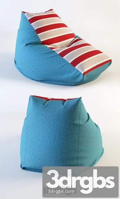 Chair Bag Trapetsiya From the Russian Company Smartballs 1 3D Model Free