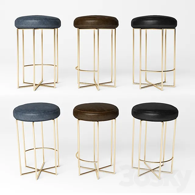 chair bar 03 3D Model