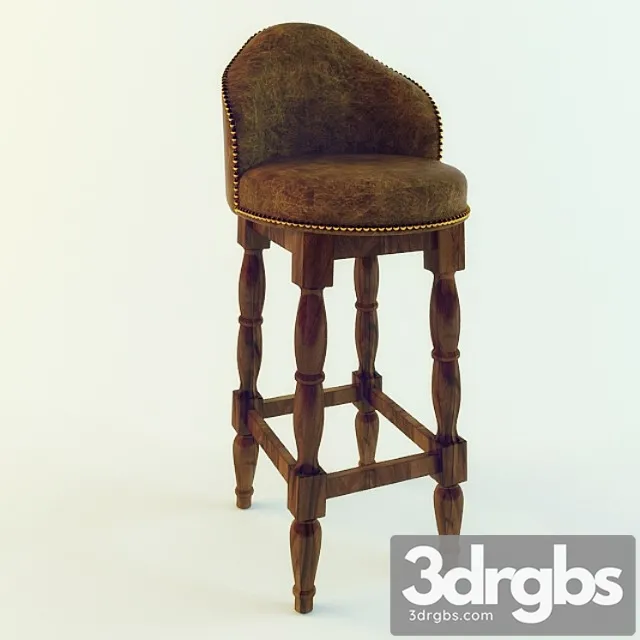 Chair bar 2 3D Model Free