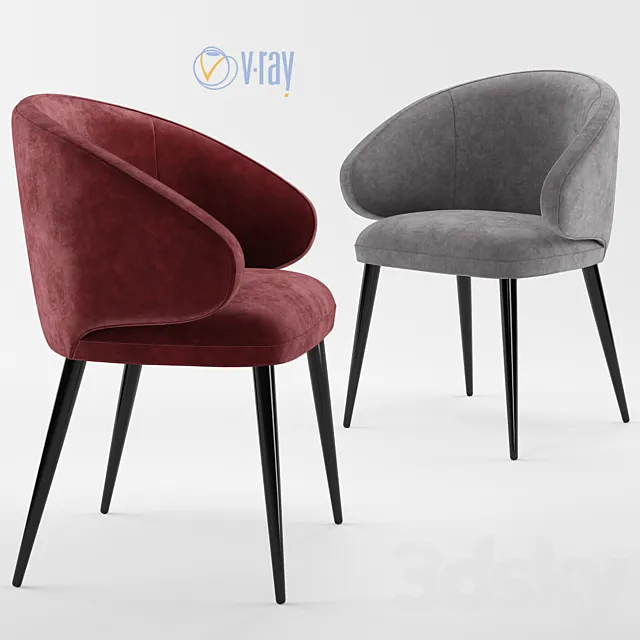 Chair BILBAO. article 53444 53443 (refill) 3D Model