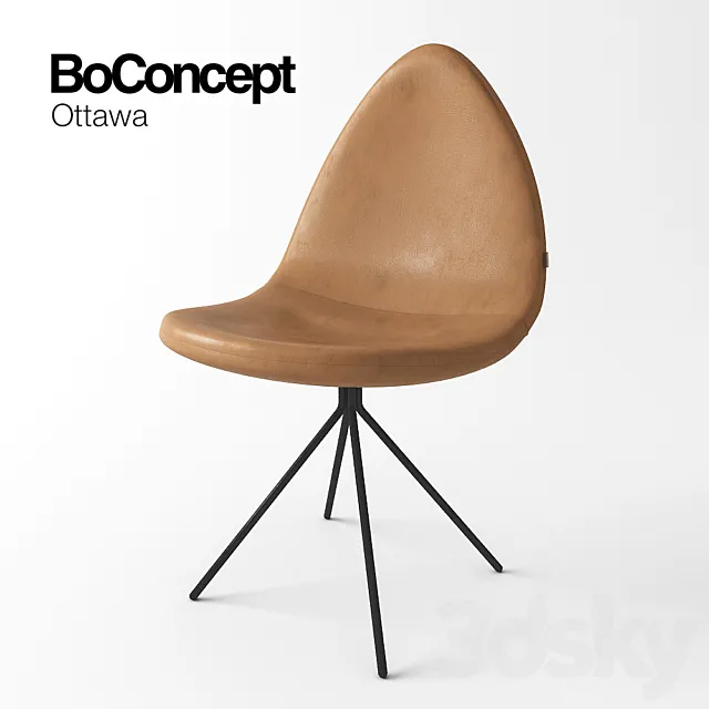 Chair BoConcept Ottawa 3DModel