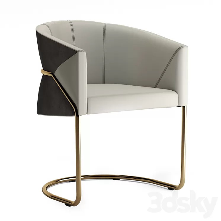 Chair Bonnie (Visionnaire) 3D Model Free