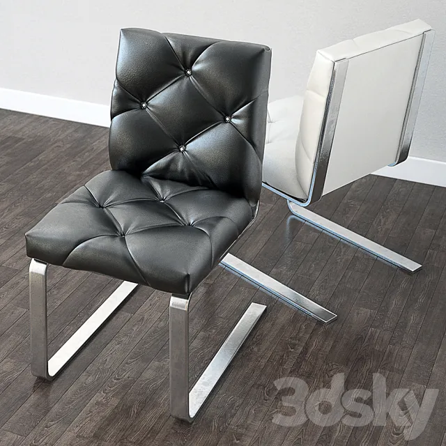 Chair. Bretz Marilyn B140 3D Model