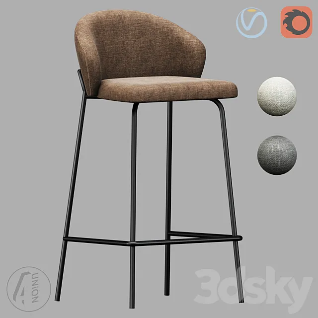 Chair Bronx Bch5030 4Union.ru 3D Model