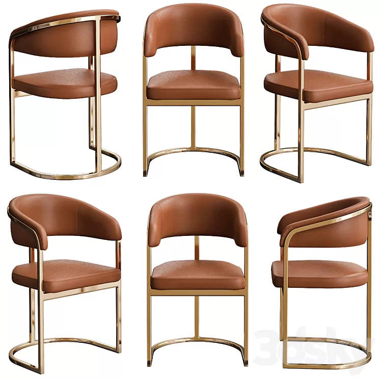 Chair By Turri 3D Model