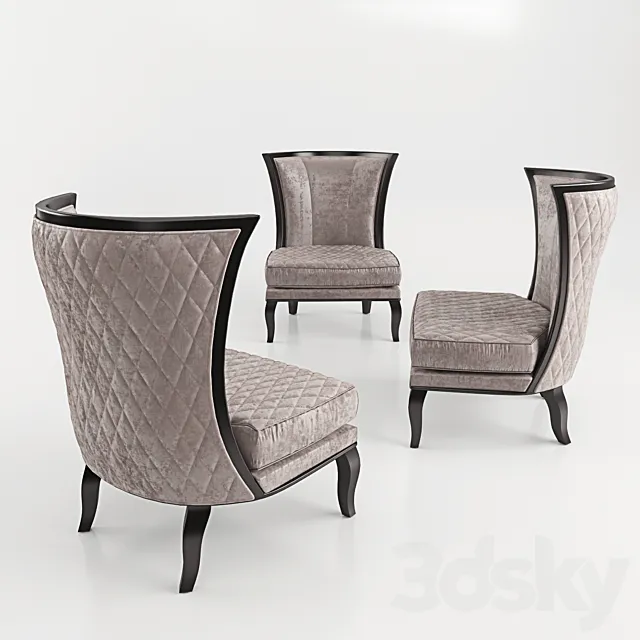 Chair Byron DVHome collection 3D Model