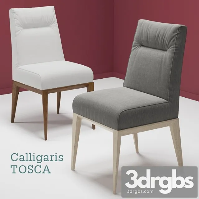 Chair Calligaris Tosca 3D Model Free