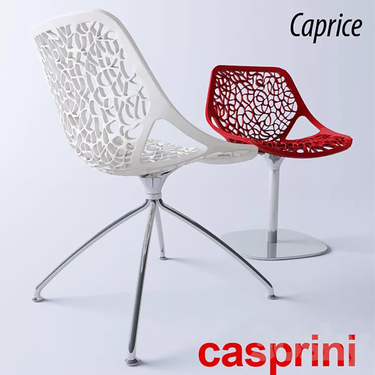 Chair Caprice CASPRINI 3D Model