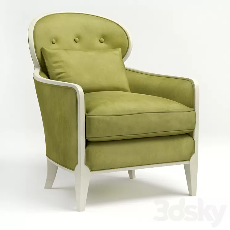 chair caracole uph-chawoo-49a 3D Model