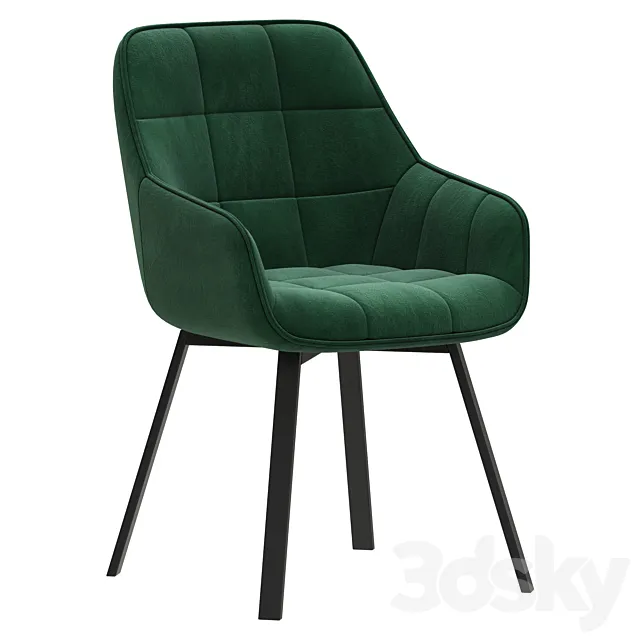 Chair Chair swivel chair EMILE-GN 3DModel