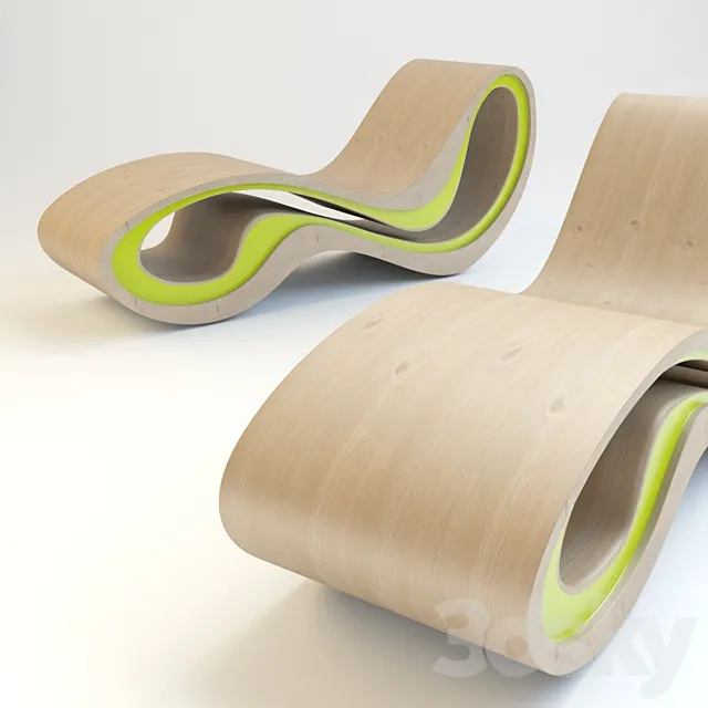 chair chaise Punkalive High Roller by Karim Rashid Free Download