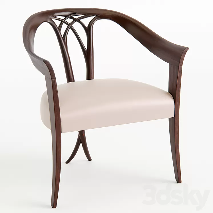 Chair Christopher Guy Vigne 30-0133 3D Model