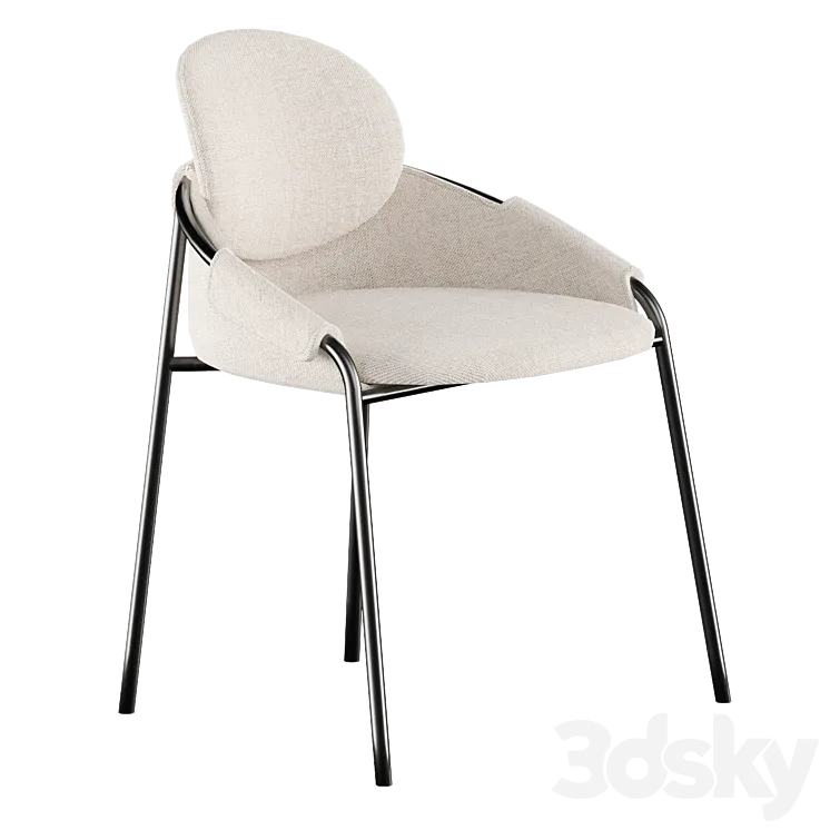 Chair Claudio 3D Model Free
