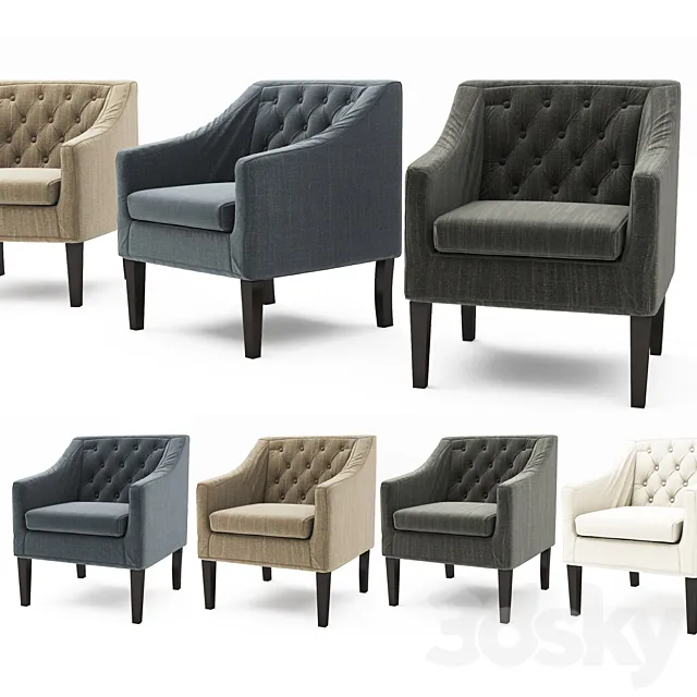 Chair collection 05 3DModel