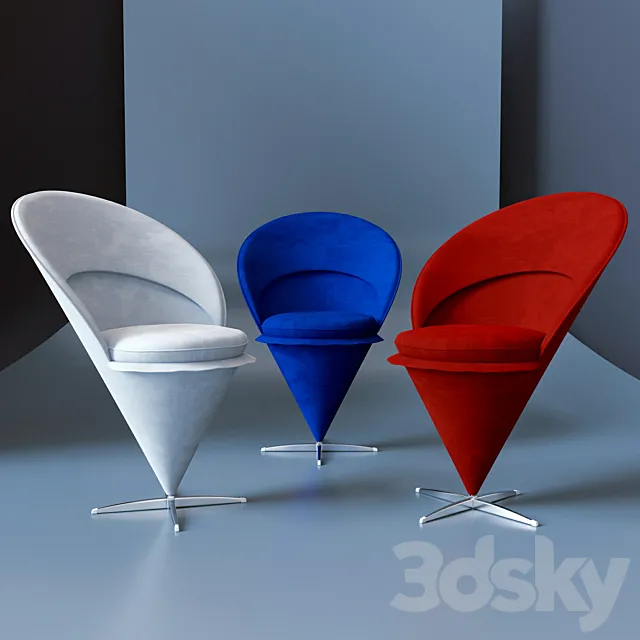 chair ConeChair - designer Verner Panton 3DModel