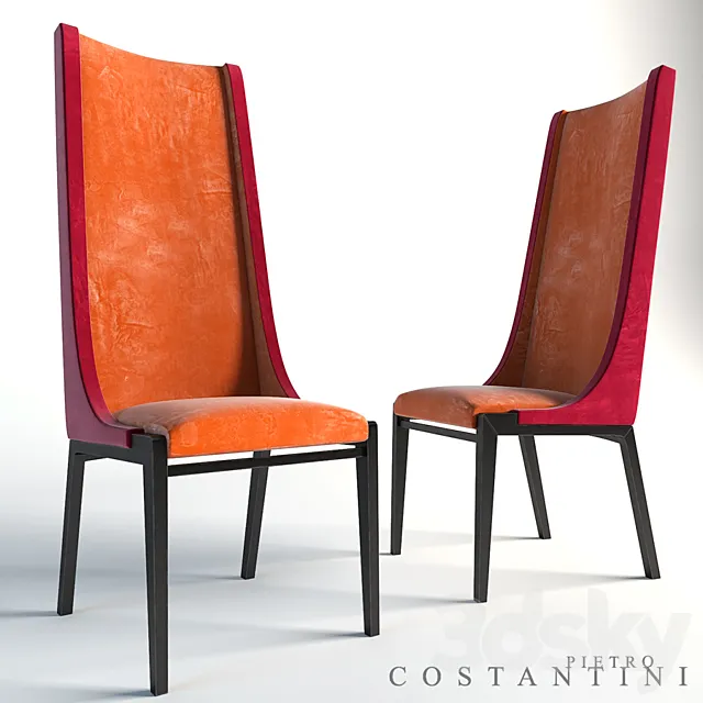 chair Costantini Pietro 3D Model