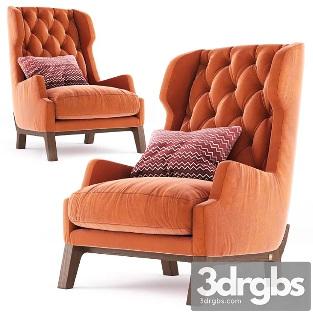 Chair david mobilidea 3D Model Free