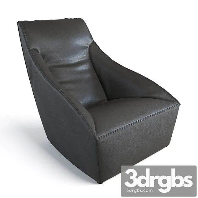 Chair Doda With Gig Back Molteni Ts 3D Model Free