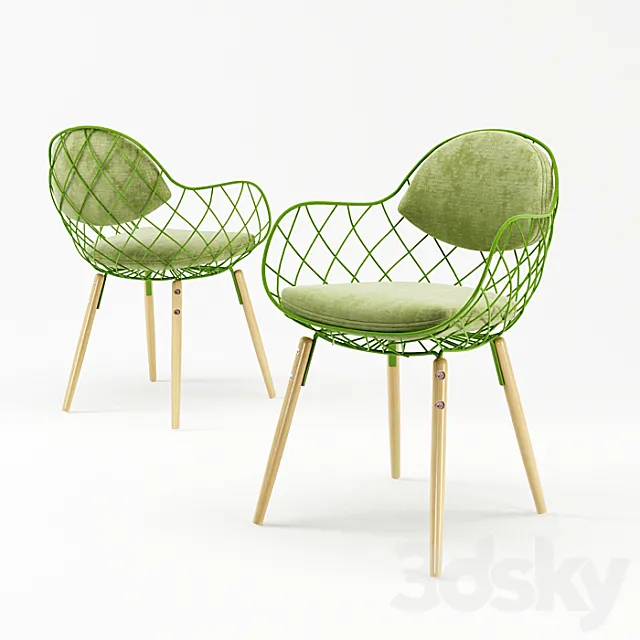 Chair Eames Flow 3D Model