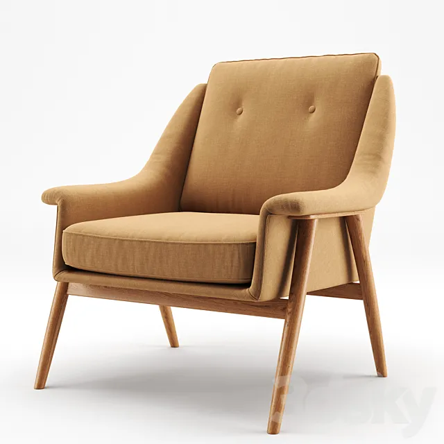 Chair edinburg 3D Model