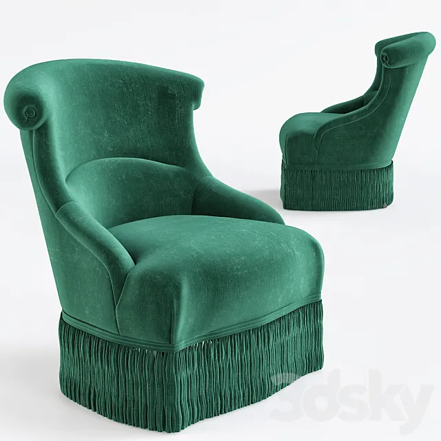 Chair Etoile Eichholtz 3DModel