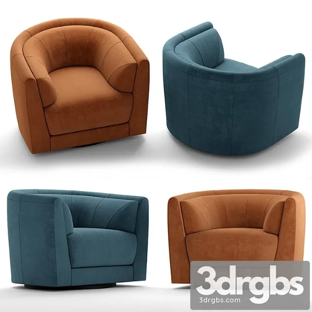 Chair fendi casa conrad 3D Model Free