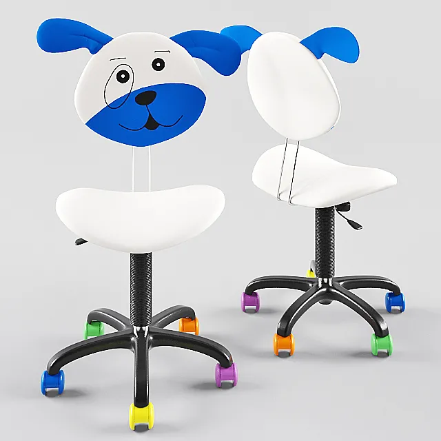 Chair for children 3D Model