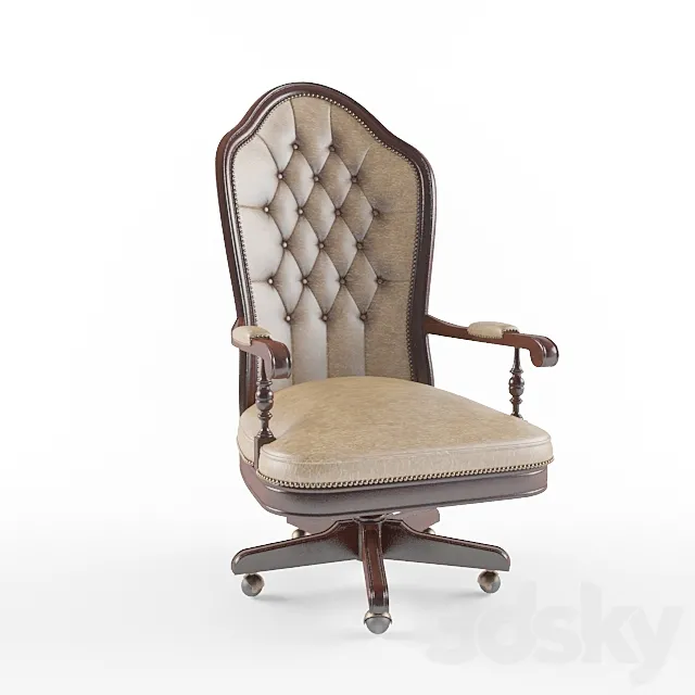 Chair Francesco Molon 3D Model