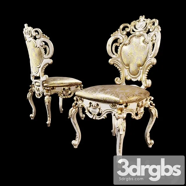 Chair from silik factory 2 3D Model Free