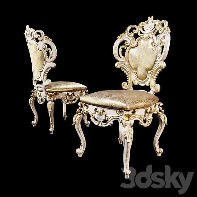 Chair from SILIK factory 3D Model