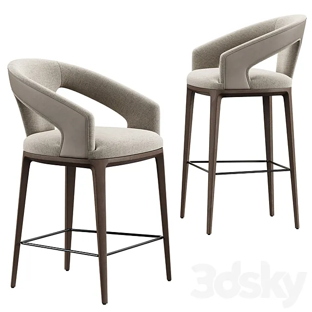 Chair Fume S Bar Half Bar Konyshev 3D Model