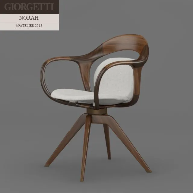 Chair Giorgetti NORAH 3D Model