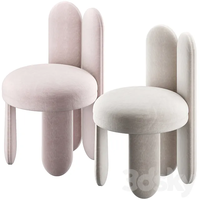 chair Glazy 3D Model