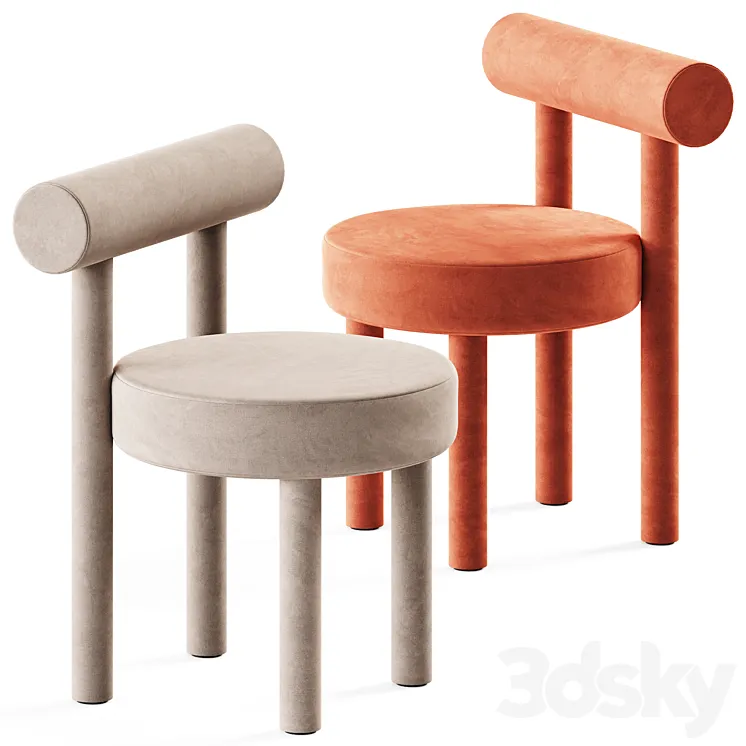 Chair Gropius CS1 by Noom 3D Model Free