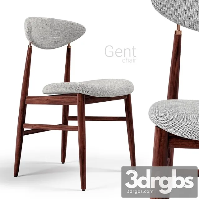 Chair Gubi Gent 3D Model Free