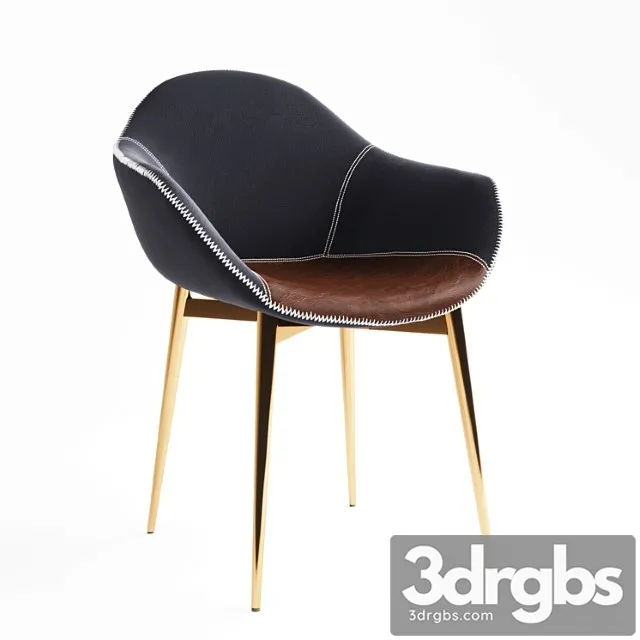 Chair halmar k-304 2 3D Model Free