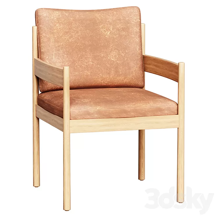 Chair Halsey 3D Model Free