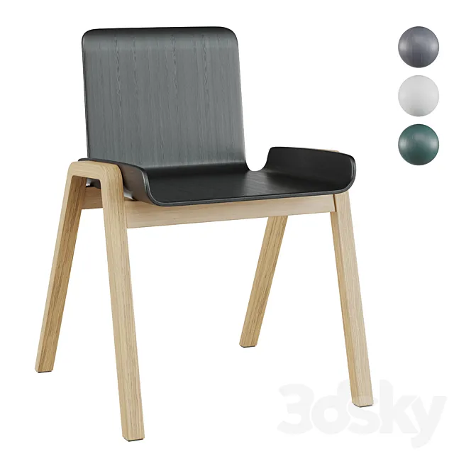 Chair Harbor Stool Group 3D Model